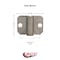 Service Caster 2 Inch Flat Black Hooded Urethane Twin Wheel Caster with Side Mount Set SCC SCC-GR02S50D-NYU-FB-716X78-CB180-4 - alternate 5
